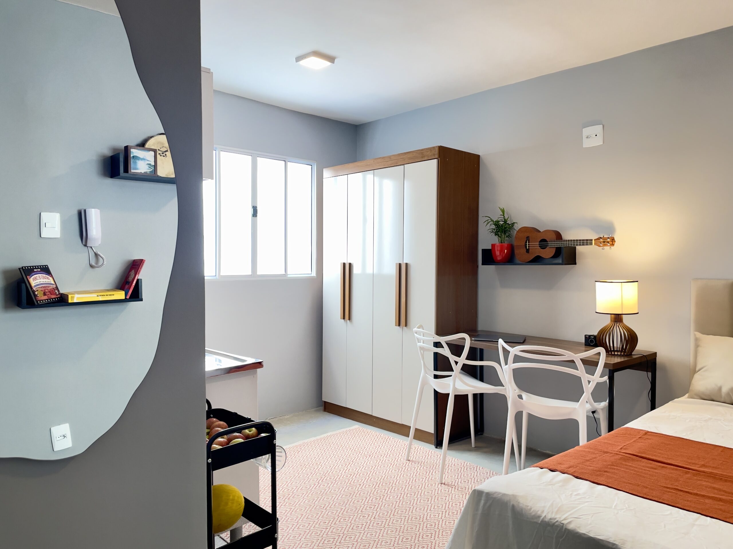 Kitnet mobiliada Residencial Berlin, Liberdade SP  12