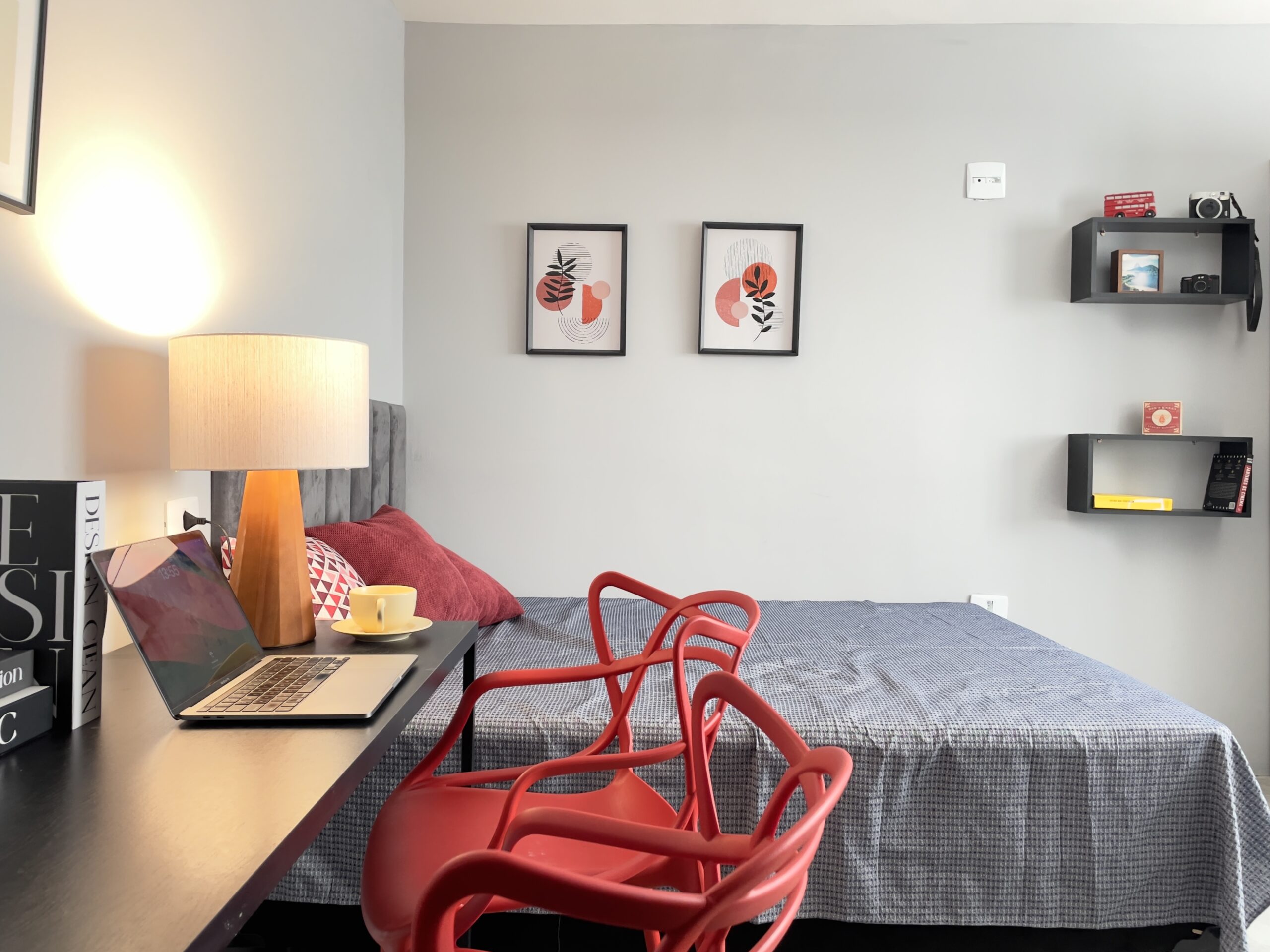 Quarto kitnet mobiliada Residencial Berlin, Liberdade SP 4